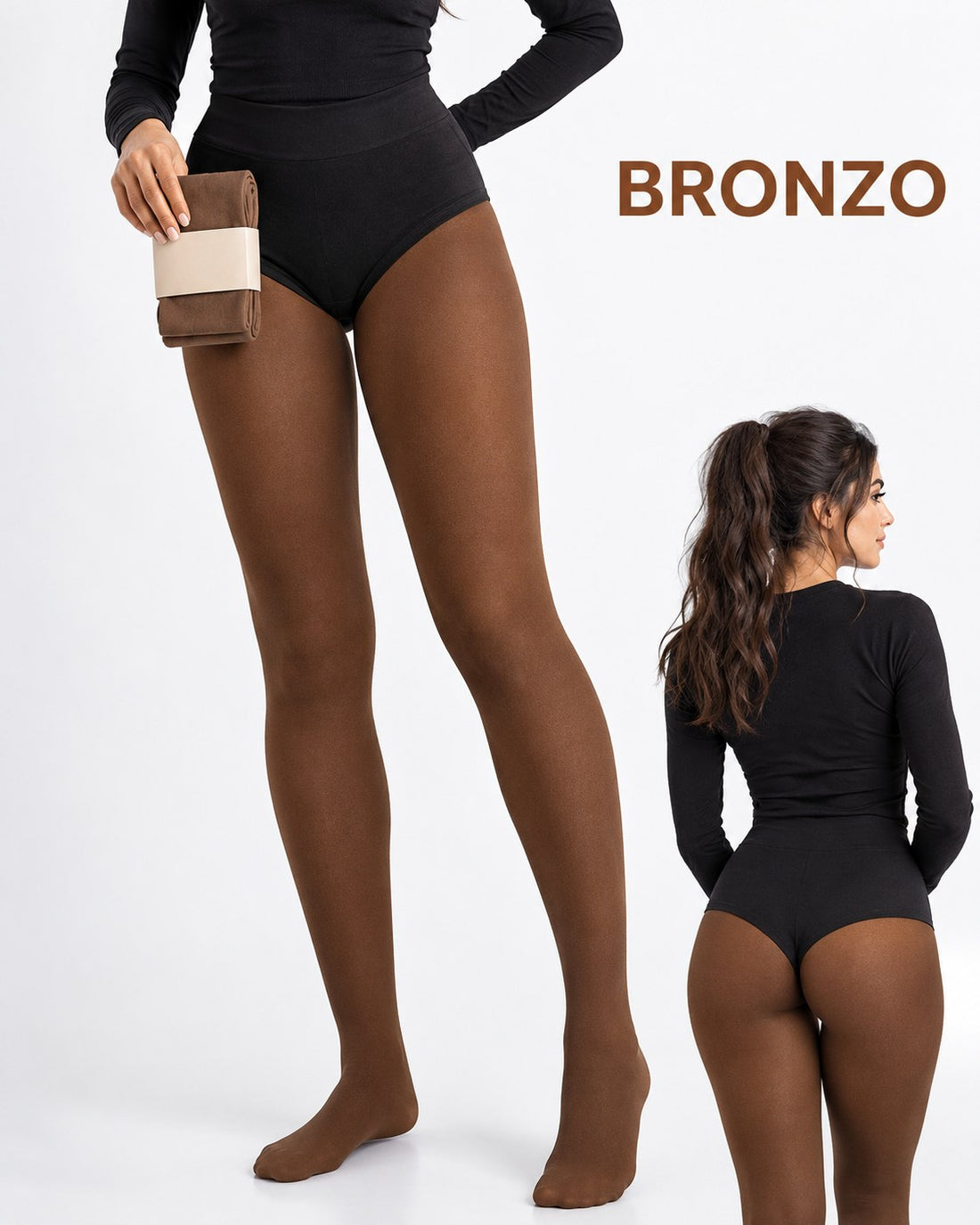 Collant termici modellanti - bronzo