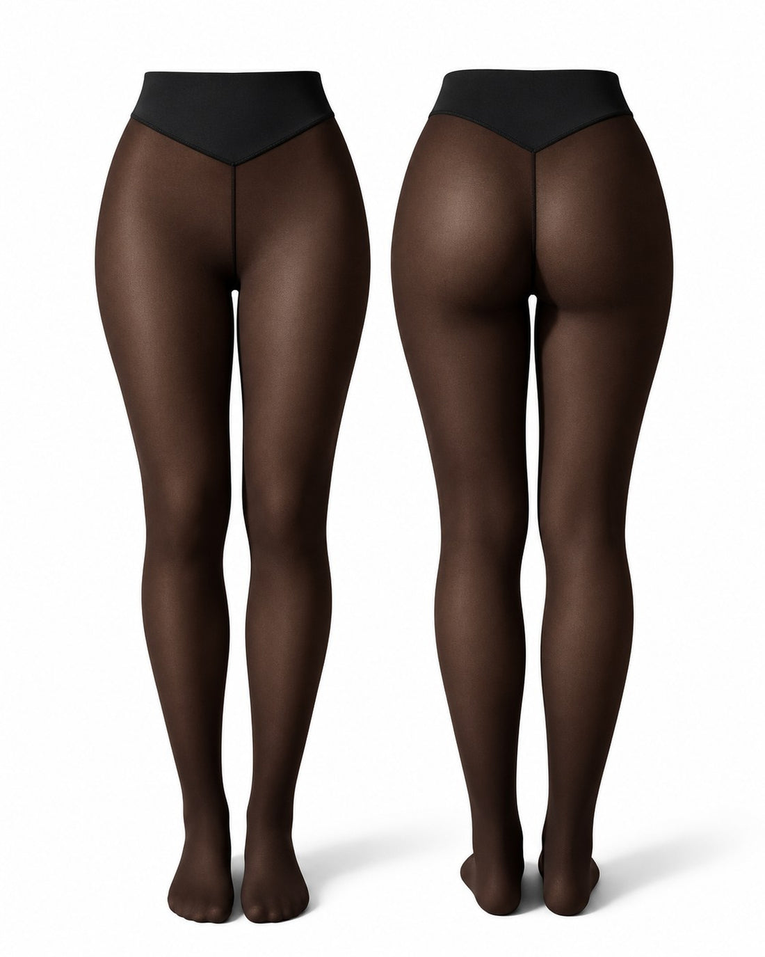Collant termici modellanti - gambe espresso